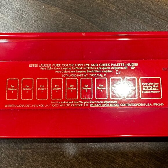 Estee Lauder Pure Color Envy Eye and Cheek Palette - Nudes - Picture 3 of 3